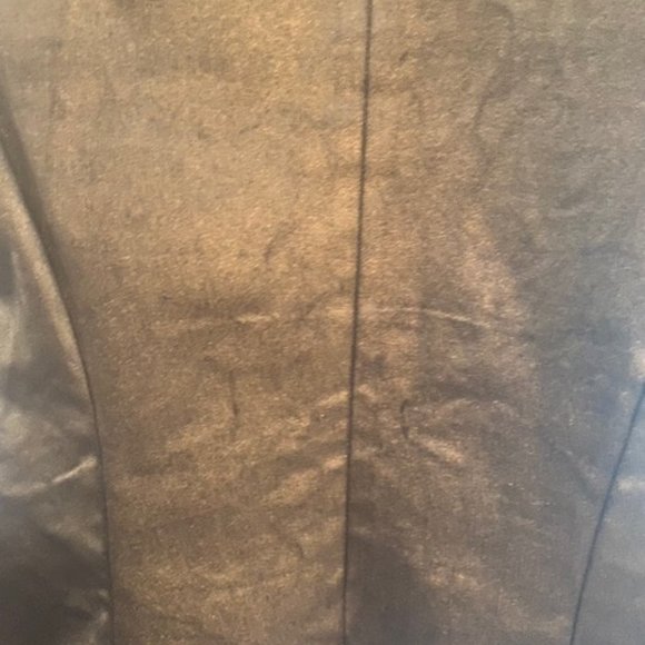 Zara women's bronze/metallic blazer/ tuxedo jacket. Size S - Picture 6 of 6